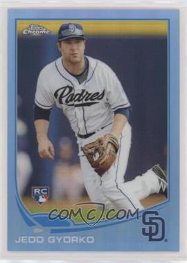 2013 Topps Chrome - [Base] - Blue Refractor #178 - Jedd Gyorko /199