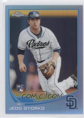 2013 Topps Chrome - [Base] - Blue Refractor #178 - Jedd Gyorko /199