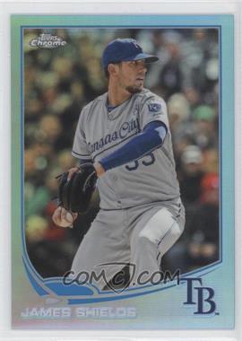 2013 Topps Chrome - [Base] - Blue Refractor #202 - James Shields /199