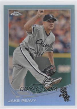 2013 Topps Chrome - [Base] - Blue Refractor #47 - Jake Peavy /199