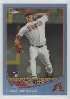 2013 Topps Chrome - [Base] - Blue Refractor #88 - Tyler Skaggs /199