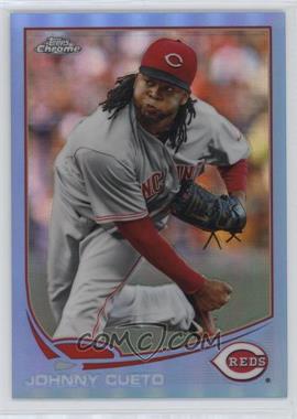 2013 Topps Chrome - [Base] - Blue Refractor #98 - Johnny Cueto /199