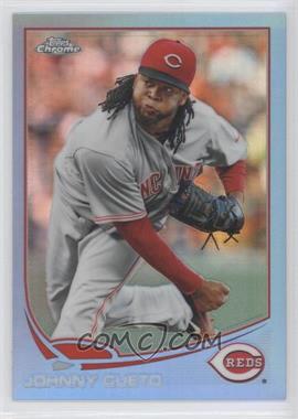 2013 Topps Chrome - [Base] - Blue Refractor #98 - Johnny Cueto /199