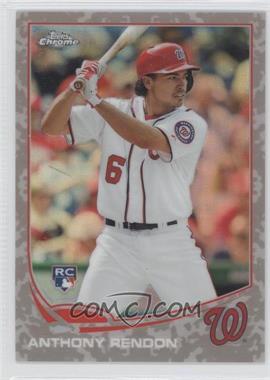 2013 Topps Chrome - [Base] - Camo Refractor #128 - Anthony Rendon /15