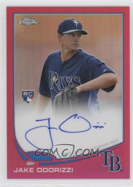 2013 Topps Chrome - [Base] - Pink Refractor Rookie Autographs #192 - Jake Odorizzi /5