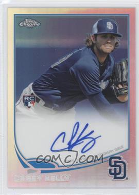 2013 Topps Chrome - [Base] - Refractor Rookie Autographs #105 - Casey Kelly /499