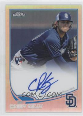 2013 Topps Chrome - [Base] - Refractor Rookie Autographs #105 - Casey Kelly /499