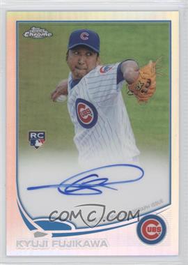 2013 Topps Chrome - [Base] - Refractor Rookie Autographs #130 - Kyuji Fujikawa /499