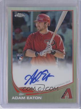 2013 Topps Chrome - [Base] - Refractor Rookie Autographs #155 - Adam Eaton /499