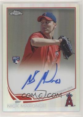 2013 Topps Chrome - [Base] - Refractor Rookie Autographs #24 - Nick Maronde /499