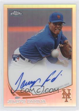 2013 Topps Chrome - [Base] - Refractor Rookie Autographs #59 - Jeurys Familia /499