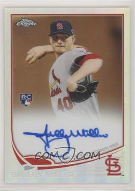 2013 Topps Chrome - [Base] - Refractor Rookie Autographs #80 - Shelby Miller /499