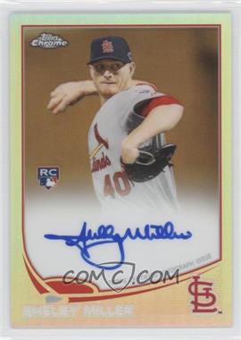 2013 Topps Chrome - [Base] - Refractor Rookie Autographs #80 - Shelby Miller /499