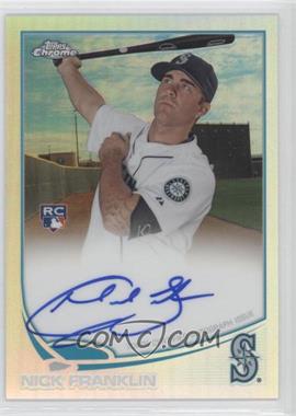 2013 Topps Chrome - [Base] - Refractor Rookie Autographs #NF - Nick Franklin /499