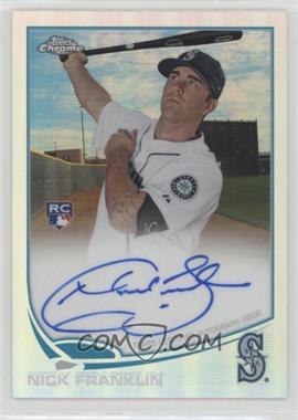 2013 Topps Chrome - [Base] - Refractor Rookie Autographs #NF - Nick Franklin /499