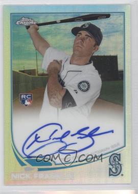 2013 Topps Chrome - [Base] - Refractor Rookie Autographs #NF - Nick Franklin /499