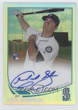 2013 Topps Chrome - [Base] - Refractor Rookie Autographs #NF - Nick Franklin /499