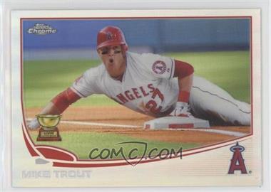 2013 Topps Chrome - [Base] - Refractor #1 - Mike Trout [Good to VG‑EX]