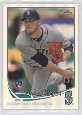 2013 Topps Chrome - [Base] - Refractor #102 - Brandon Maurer