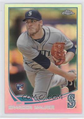 2013 Topps Chrome - [Base] - Refractor #102 - Brandon Maurer