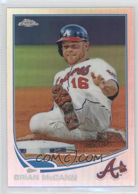 2013 Topps Chrome - [Base] - Refractor #113 - Brian McCann