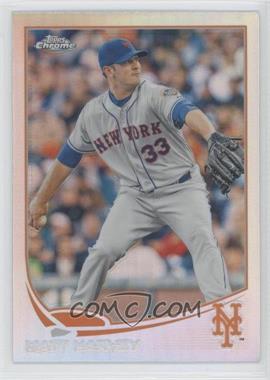 2013 Topps Chrome - [Base] - Refractor #117 - Matt Harvey