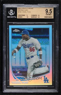 2013 Topps Chrome - [Base] - Refractor #138 - Yasiel Puig [BGS 9.5 GEM MINT]