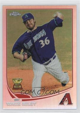 2013 Topps Chrome - [Base] - Refractor #139 - Wade Miley