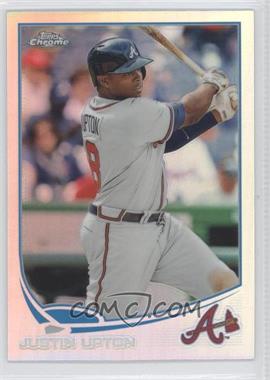 2013 Topps Chrome - [Base] - Refractor #143 - Justin Upton