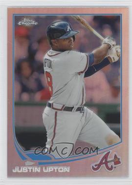 2013 Topps Chrome - [Base] - Refractor #143 - Justin Upton