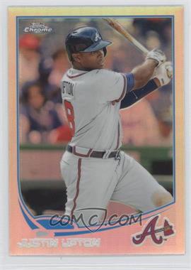 2013 Topps Chrome - [Base] - Refractor #143 - Justin Upton