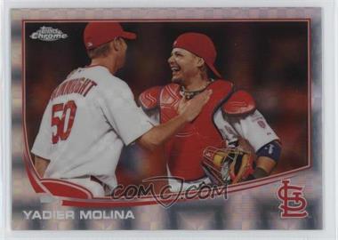 2013 Topps Chrome - [Base] - Refractor #146 - Yadier Molina