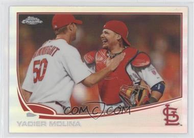 2013 Topps Chrome - [Base] - Refractor #146 - Yadier Molina