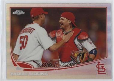 2013 Topps Chrome - [Base] - Refractor #146 - Yadier Molina