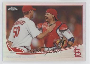 2013 Topps Chrome - [Base] - Refractor #146 - Yadier Molina