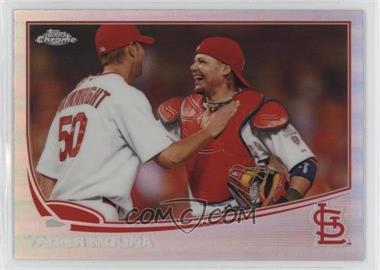 2013 Topps Chrome - [Base] - Refractor #146 - Yadier Molina