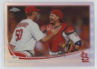 2013 Topps Chrome - [Base] - Refractor #146 - Yadier Molina