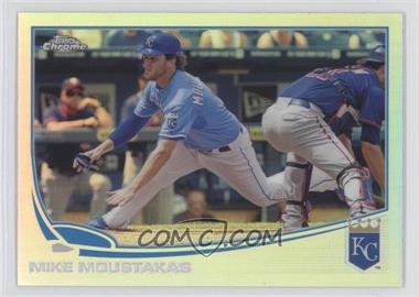 2013 Topps Chrome - [Base] - Refractor #177 - Mike Moustakas