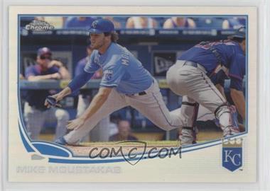 2013 Topps Chrome - [Base] - Refractor #177 - Mike Moustakas