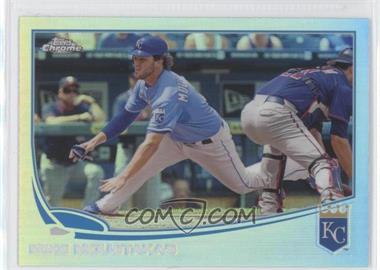 2013 Topps Chrome - [Base] - Refractor #177 - Mike Moustakas