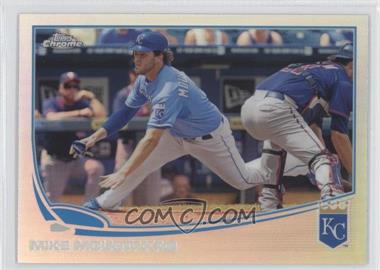 2013 Topps Chrome - [Base] - Refractor #177 - Mike Moustakas