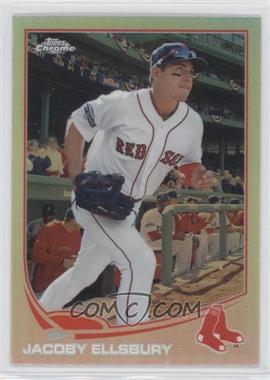 2013 Topps Chrome - [Base] - Refractor #204 - Jacoby Ellsbury