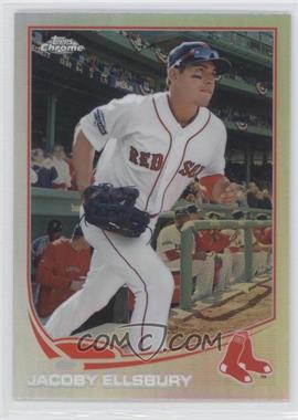 2013 Topps Chrome - [Base] - Refractor #204 - Jacoby Ellsbury