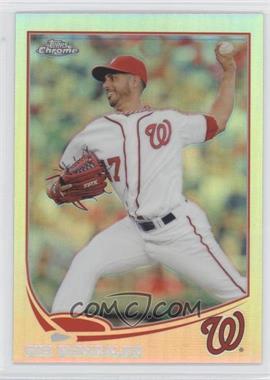 2013 Topps Chrome - [Base] - Refractor #213 - Gio Gonzalez