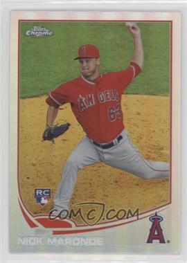 2013 Topps Chrome - [Base] - Refractor #24 - Nick Maronde