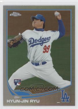 2013 Topps Chrome - [Base] - Refractor #25 - Hyun-jin Ryu