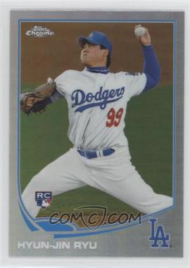 2013 Topps Chrome - [Base] - Refractor #25 - Hyun-jin Ryu