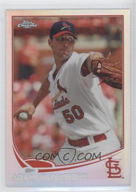 2013 Topps Chrome - [Base] - Refractor #43 - Adam Wainwright