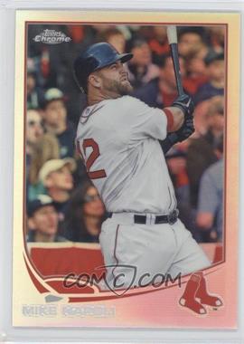 2013 Topps Chrome - [Base] - Refractor #46 - Mike Napoli