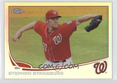 2013 Topps Chrome - [Base] - Refractor #50 - Stephen Strasburg